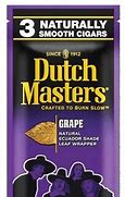 DUTCH MASTERS 3PK GRAPE 60CT